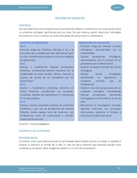 Actividad de evaluación