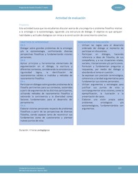 Actividad de evaluación