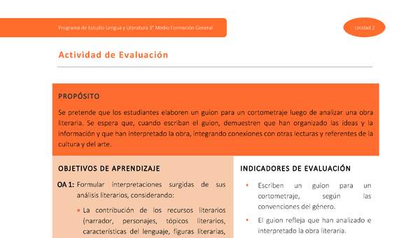 Actividad de Evaluación