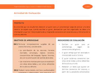 Actividad de Evaluación