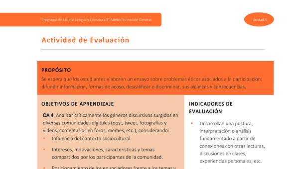 Actividad de Evaluación