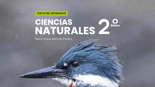 Ciencias Naturales 2° básico, Texto del estudiante - Portada Texto