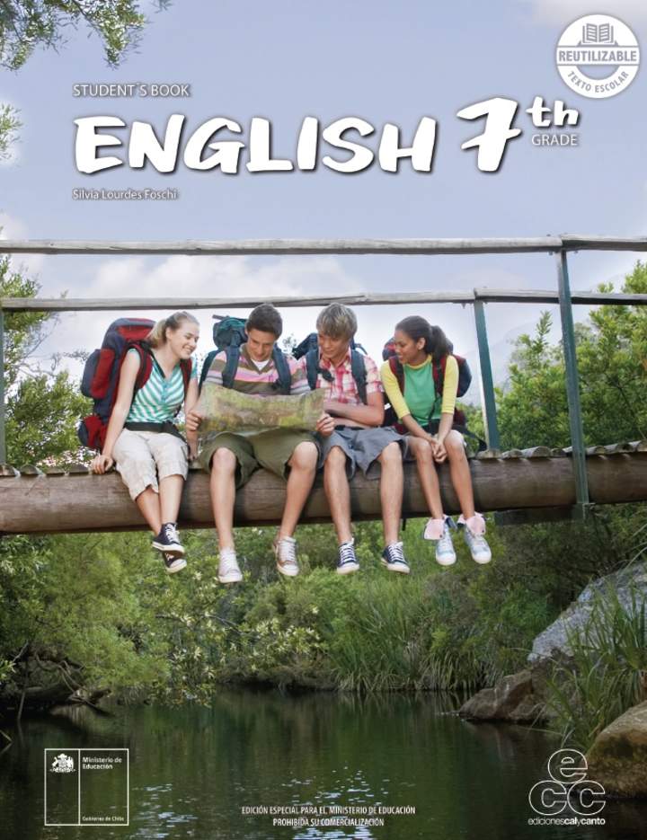 Inglés 7º Básico, Student´s Book - Portada de texto