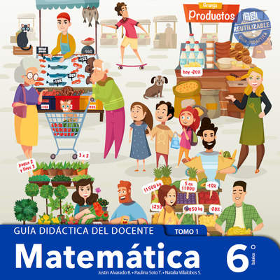 Matemática 6° básico, Santillana, Guía didáctica del docente Tomo 1