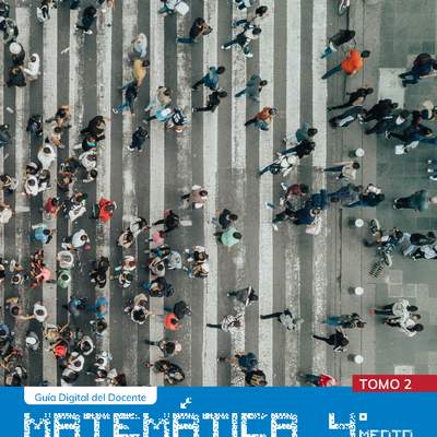 Matemática 3º y 4° Medio, Portada Guía didáctica del docente Tomo 2