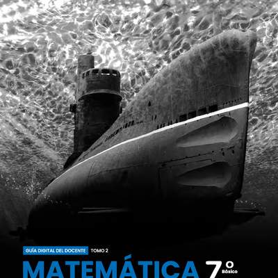 Matemática 7º básico, SM, Portada Guía didáctica del docente Tomo 2