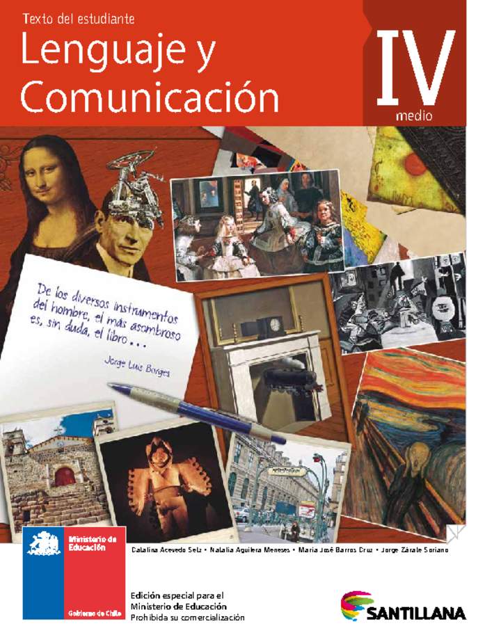 Lenguaje 4º medio. Texto del estudiante
