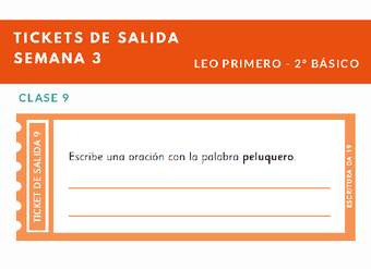 Evaluación Lenguaje 2° básico Unidad 1 Semana 3