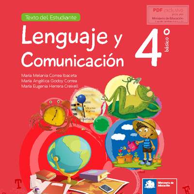 Lenguaje y Comunicación 4º básico. Texto del estudiante