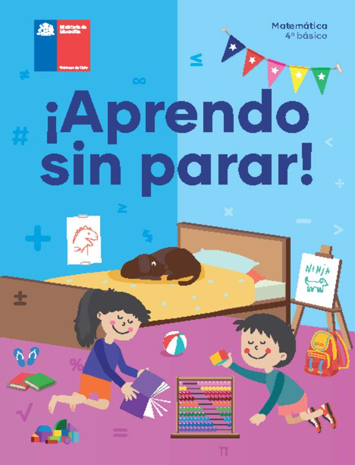 Cuadernillo: Matemática 4º Básico Aprendo Sin Parar