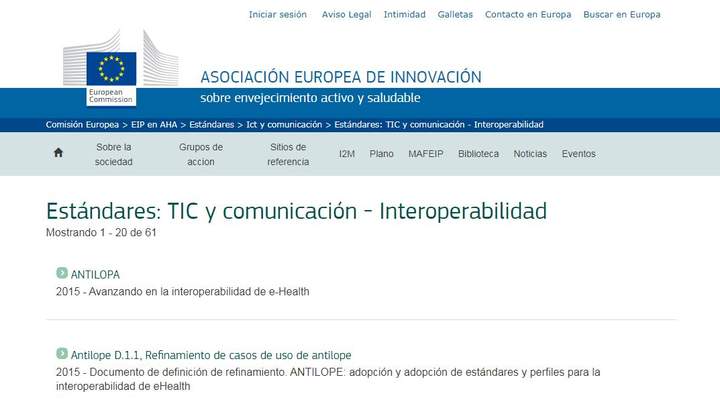 Estándares: TIC y comunicación - Interoperabilidad