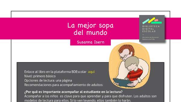 Plan lector 1° básico La mejor sopa del mundo