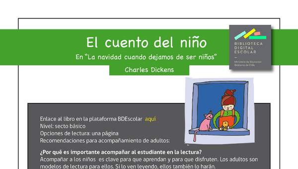 Plan lector 6° básico El cuento del niño