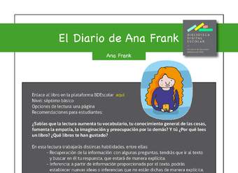 Plan lector 7° básico El Diario de Ana Frank