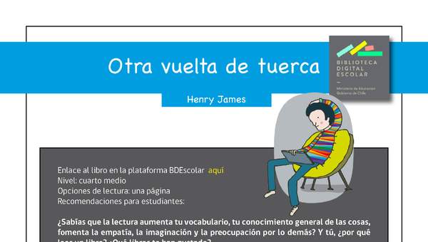 Plan lector IV° medio Otra vuelta de tuerca