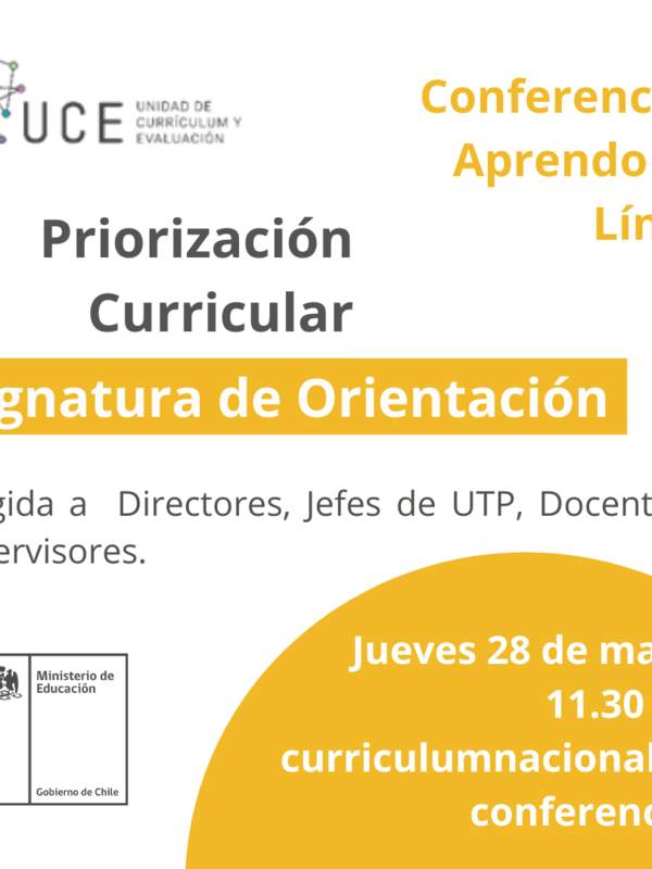 Priorización curricular: Asignatura de orientación