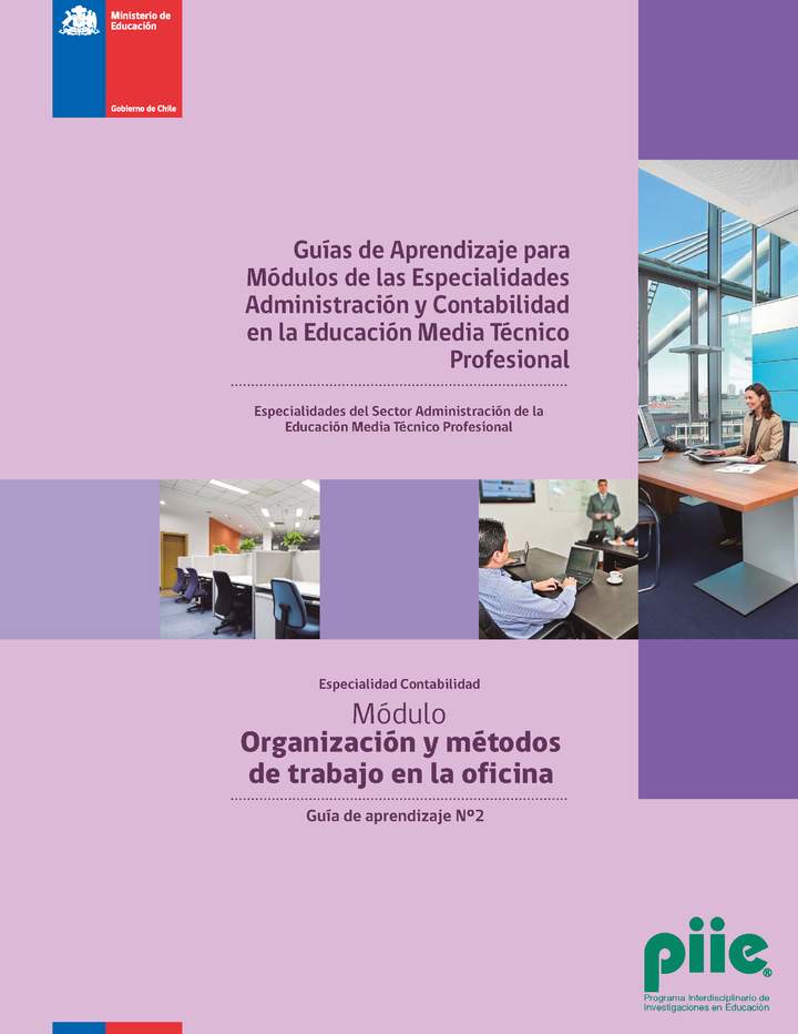 Organización y métodos de trabajo en la Oficina Guía 2