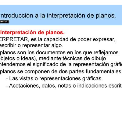 Lectura de Manuales y planos G0101