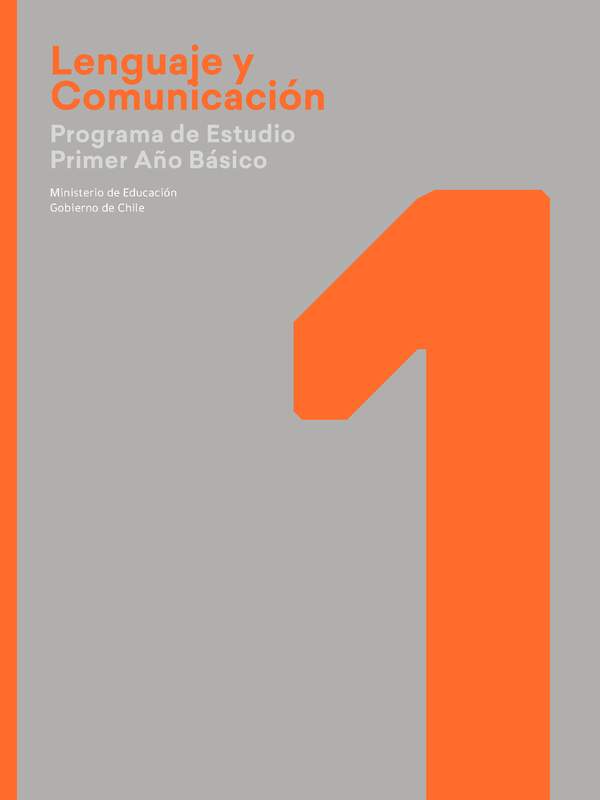 Programa de Lenguaje 1º básico