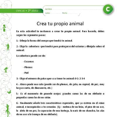 Crea tu propio animal