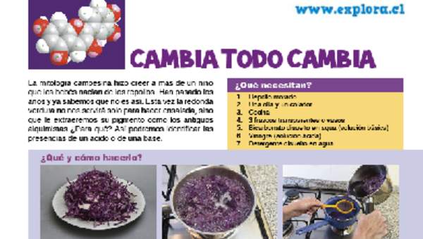 Cambios en la materia