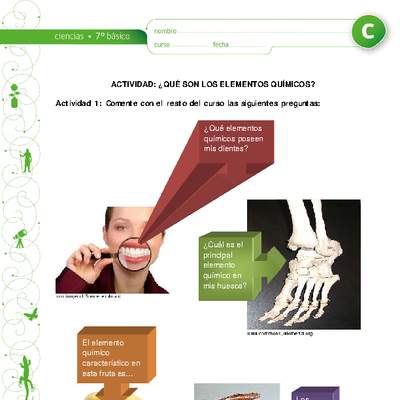 ¿Qué son los elementos químicos?