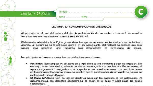 Contaminación de los suelos