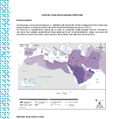 Orientación mapa histórico