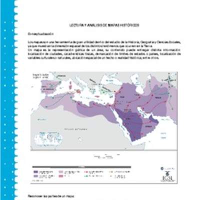 Orientación mapa histórico