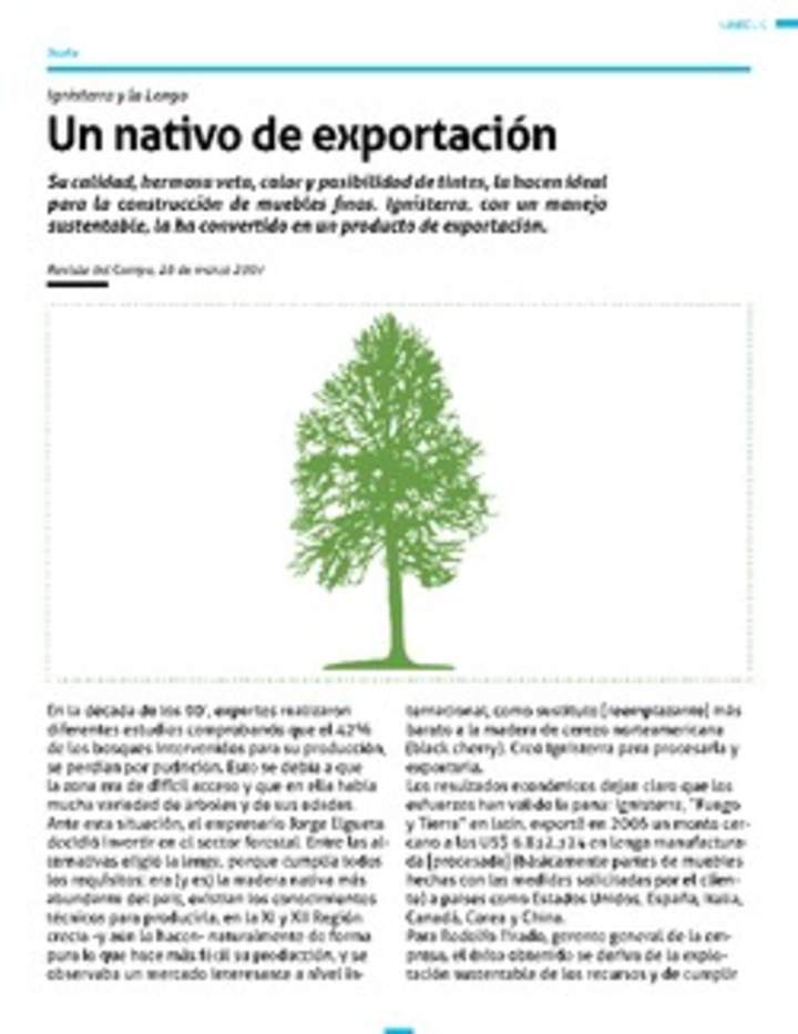 La Lenga y explotación sustentable