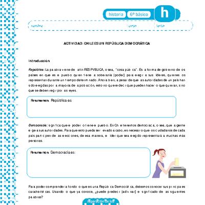 Chile es una República Democrática