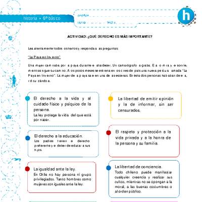 ¿Qué derecho es más importante?