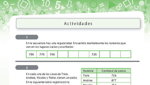 Resolución de problemas que involucra comparación de números 5