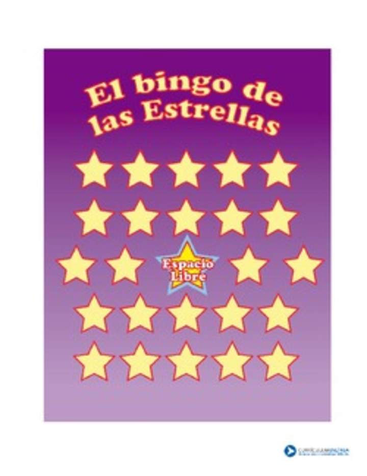 Bingo de las estrellas