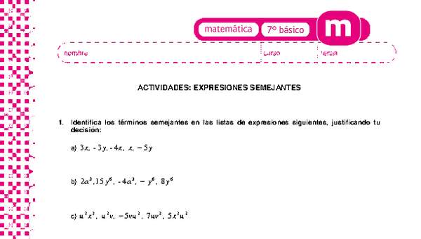 Expresiones semejantes