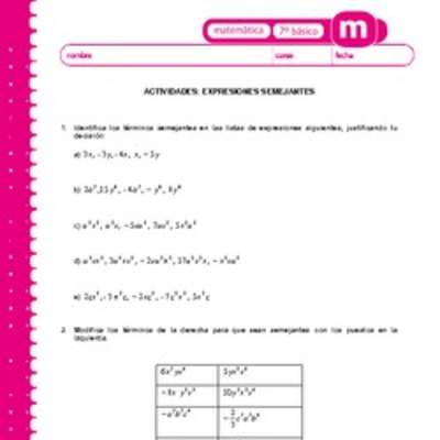 Expresiones semejantes