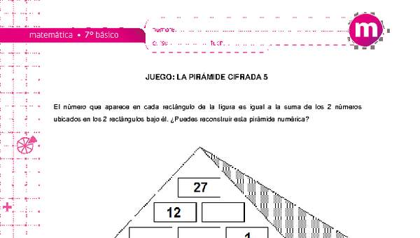 Juego: La pirámide cifrada 5