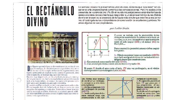 El rectángulo divino