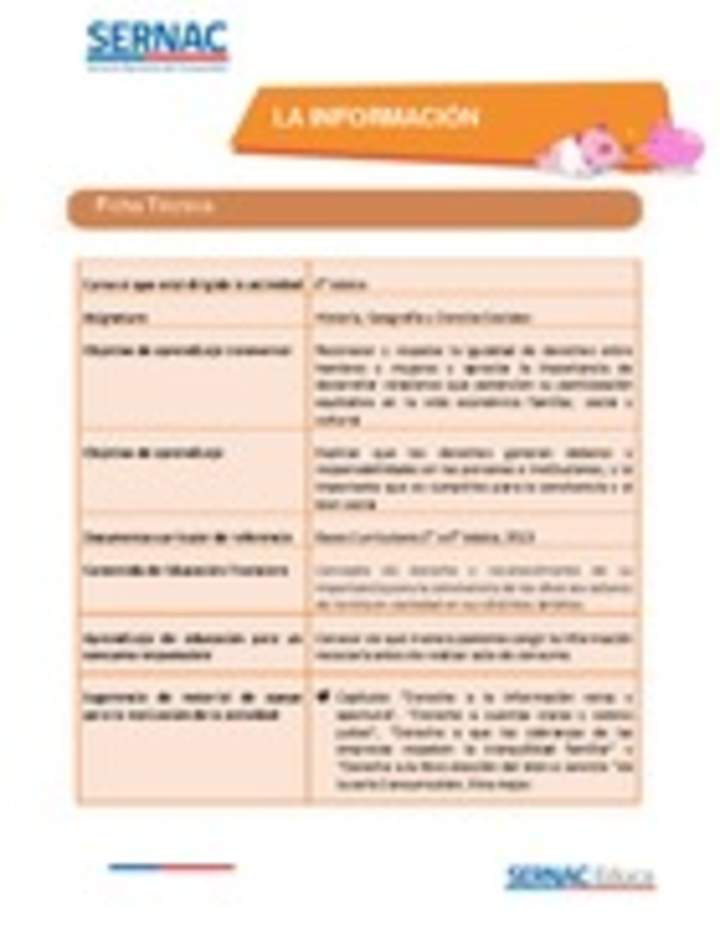 La información