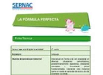 La fórmula perfecta