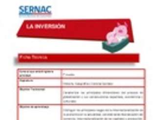 La inversión