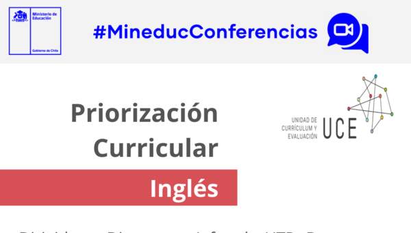 Conferencia virtual: Priorización Curricular Inglés