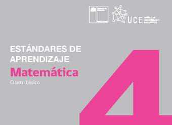 Estándares de Aprendizaje Matemática 4° básico