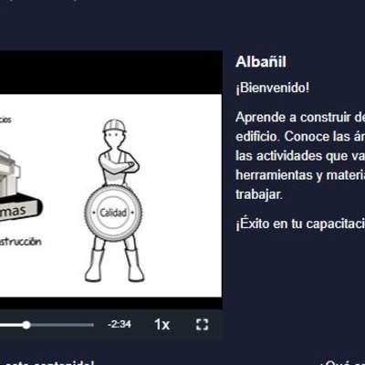 Curso: Albañil