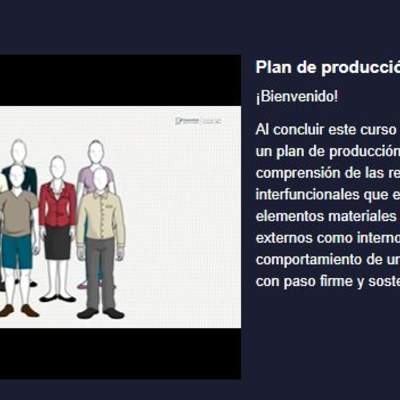 Curso: Plan de producción