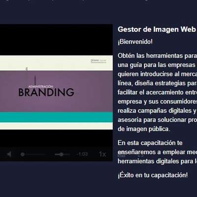 Curso: Gestor de imagen web