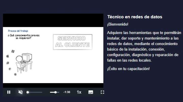 Curso: Técnico en redes de datos