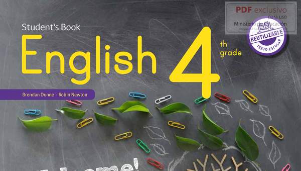 Inglés 4º básico. Student´s Book
