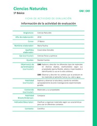 ¿De qué están hechos los objetos?