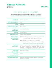 El agua en la planta